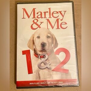 MARLEY & ME 1 & 2 DVD Set; Package is sealed; NEW.
